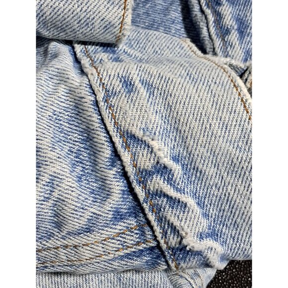 Levis S Vintage Denim Jacket Light Wash 100% Cotton Made In USA 1978 - Picture 13 of 13